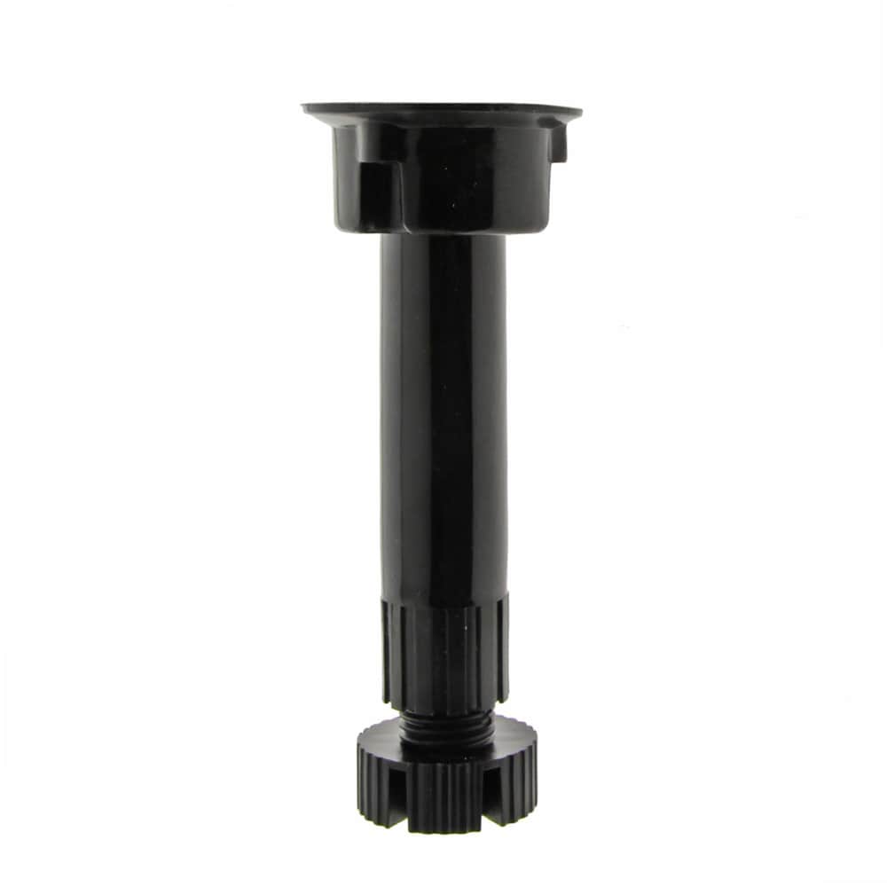 Picior baza mare mobilier, picior, 28x150 mm, negru, set 4 bucati
