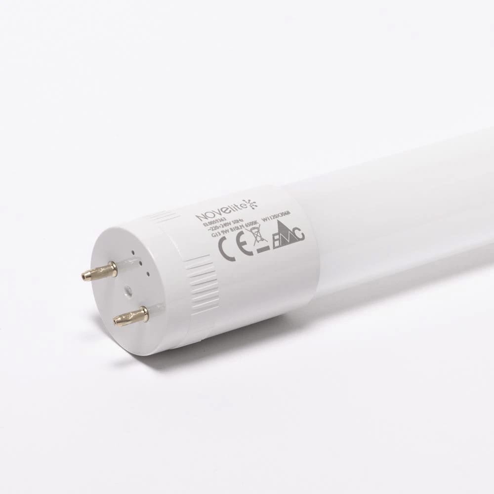 Tub LED NOVELITE T8, 9 W, 6500 K, 810 lm, lumina rece
