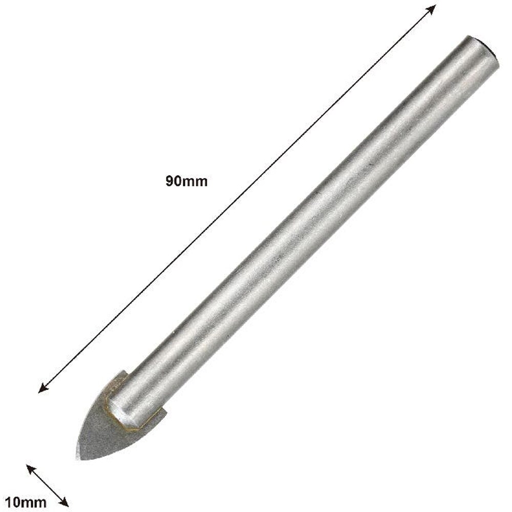 Burghiu sticla ceramica MAC, 10mm