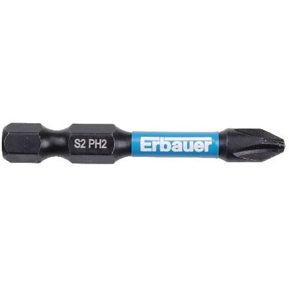 Set 15 biti ERBAUER, PH2, 50mm