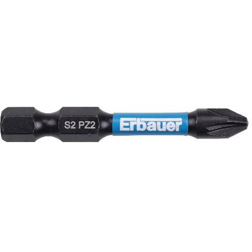 Set 15 biti ERBAUER, PZ2, 50mm