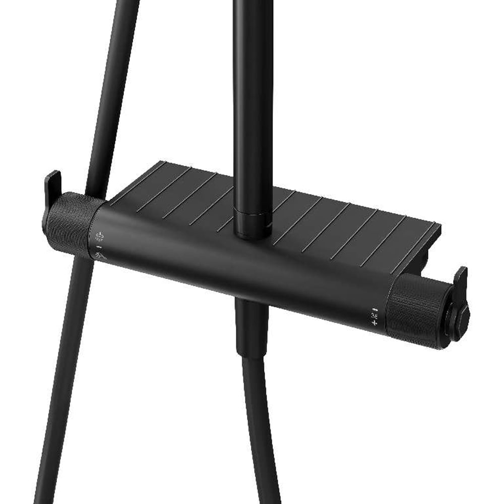 Sistem dus GOODHOME Selenga, termostat, 1 functie, negru