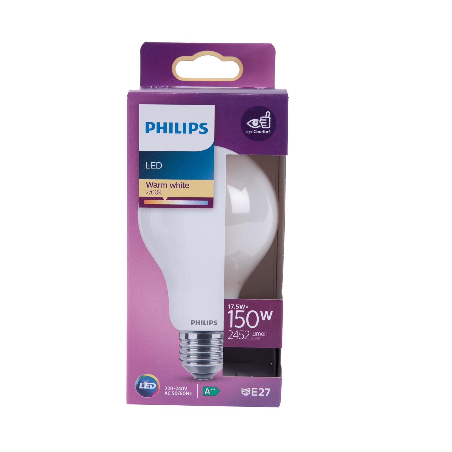 Bec LED, clasic, E27, 17.5 W, A67  Philips