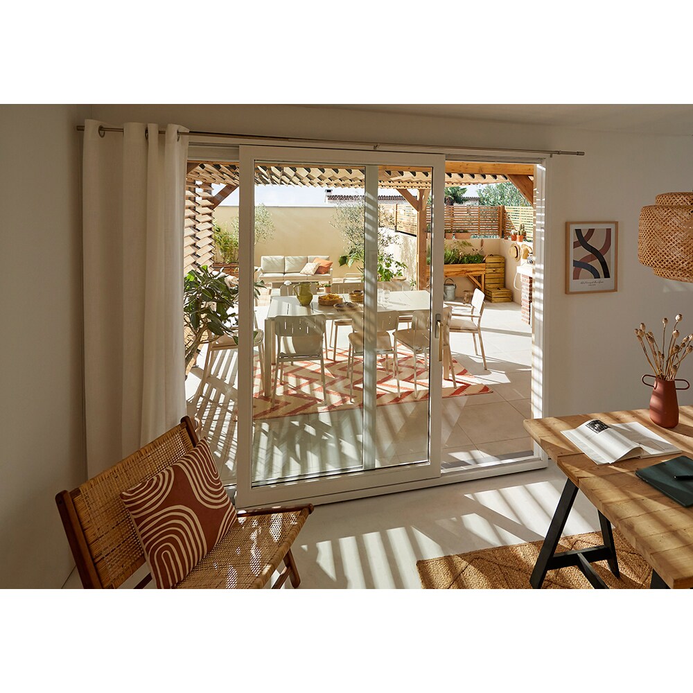 Masa terasa GOODHOME Santa Cruz, aluminiu, 240 x 90 x 76 cm, bej