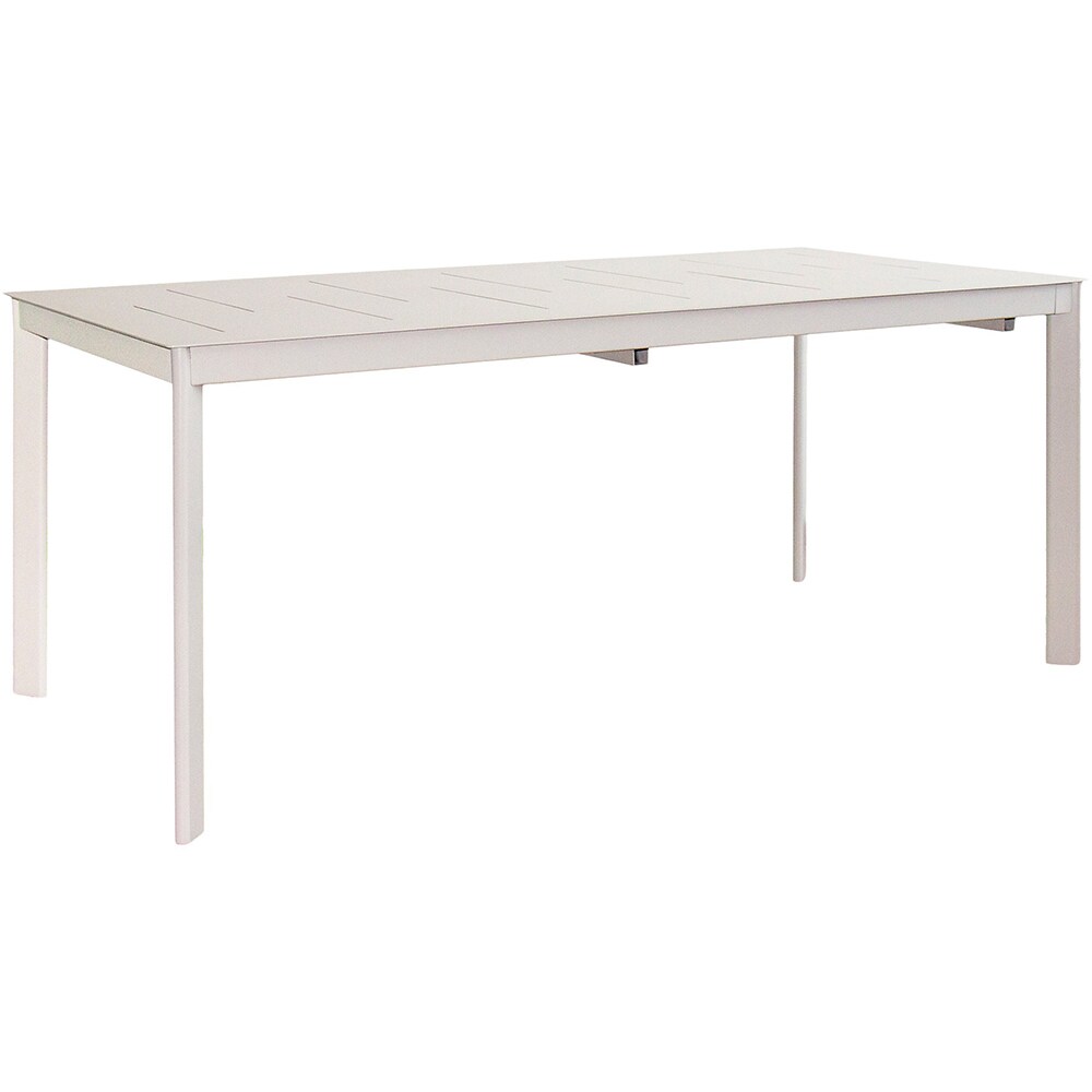 Masa terasa GOODHOME Santa Cruz, aluminiu, 240 x 90 x 76 cm, bej