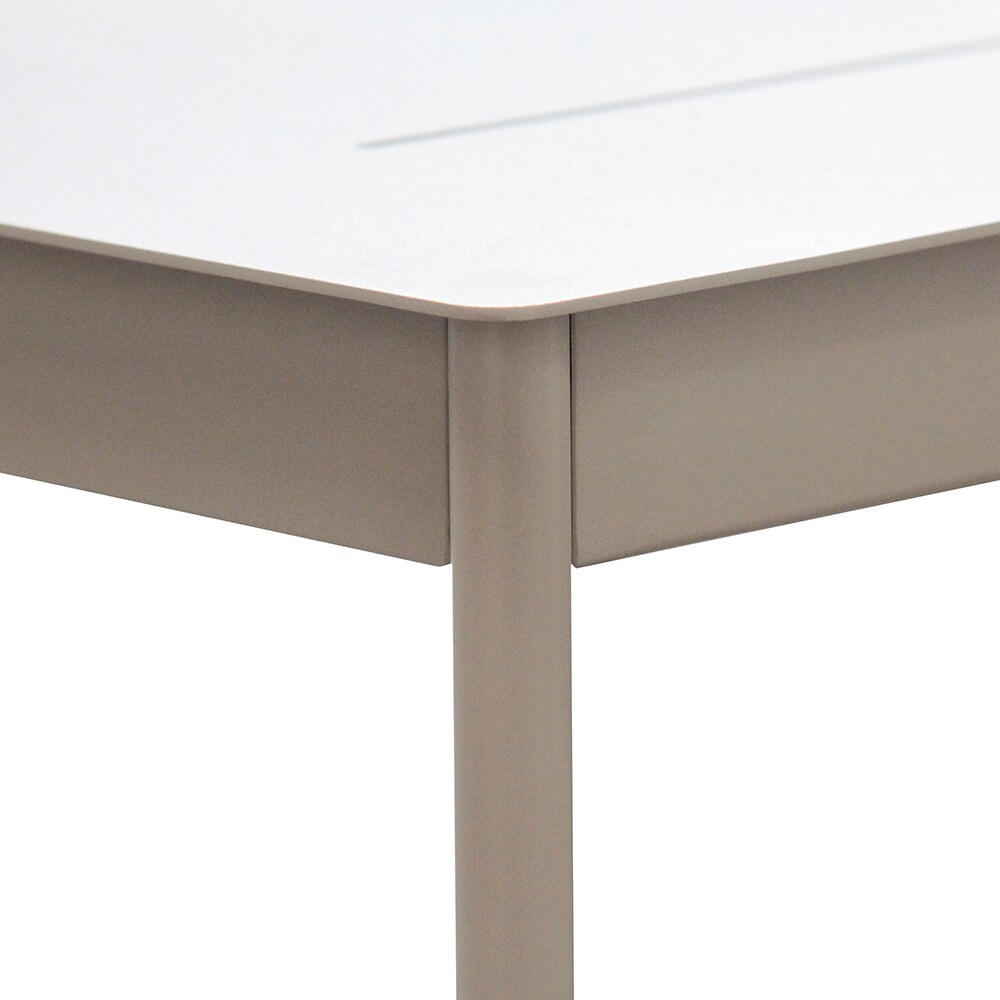 Masa terasa GOODHOME Santa Cruz, aluminiu, 240 x 90 x 76 cm, bej