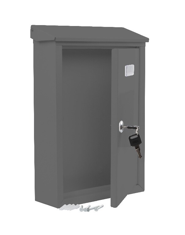 CUTIE POSTALA DE PERETE 35,5X24X9CM GRI