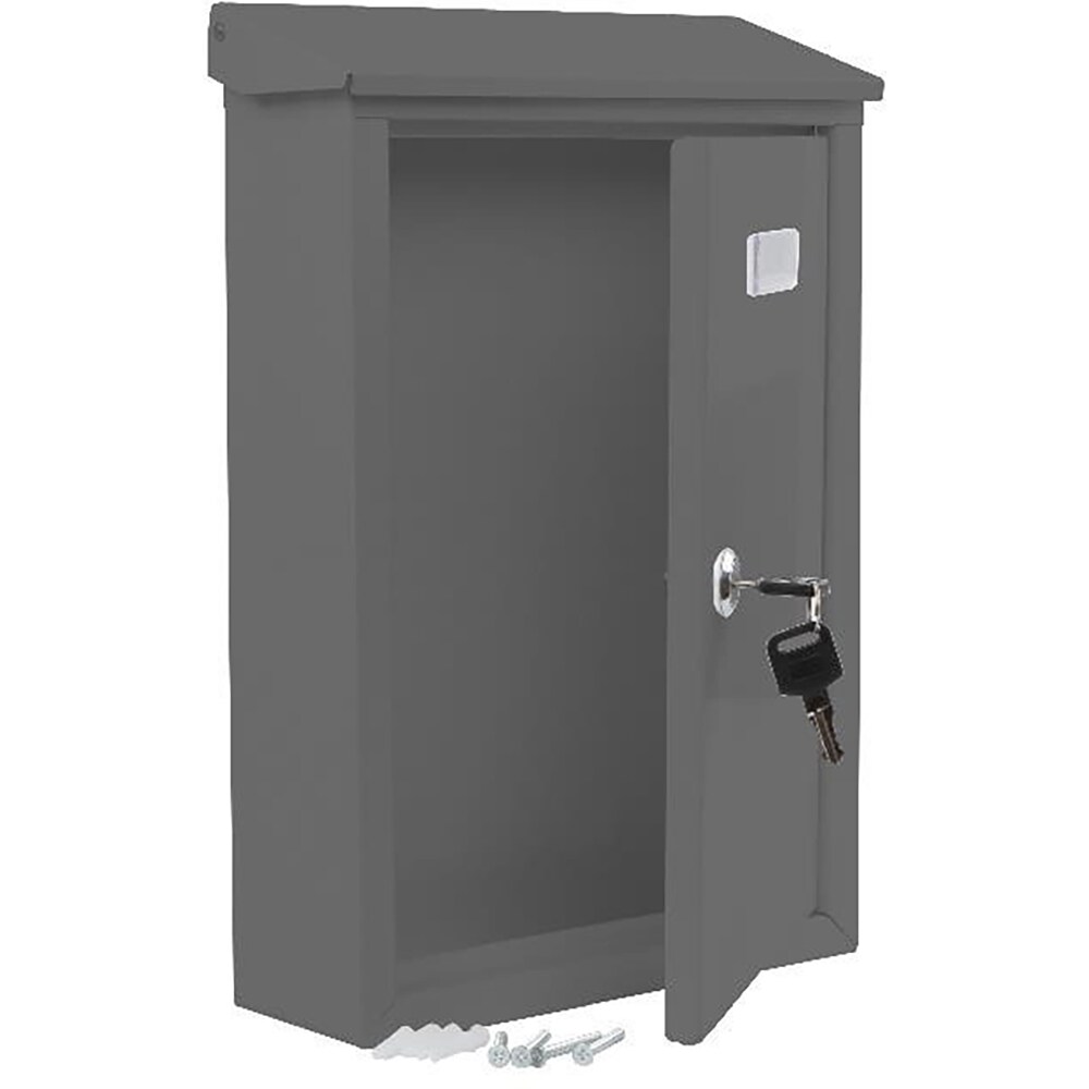 CUTIE POSTALA DE PERETE 35,5X24X9CM GRI