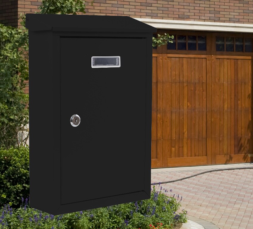 CUTIE POSTALA DE PERETE 35,5X24X9CM NEAGRA