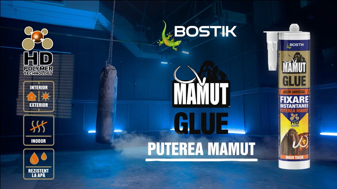 Adeziv universal BOSTIK Mamut Glue, alb, 290 ml