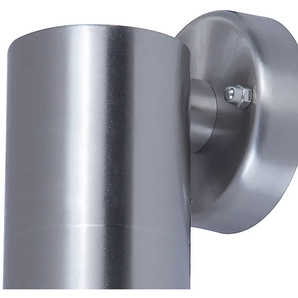 Aplica de exterior LED GOODHOME Candiac 101229247, 6W, 380lm, IP44, argintiu