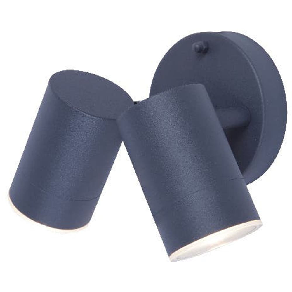 Aplica de exterior LED GOODHOME Candiac Twins 101229252, 8.6W, 760lm, gri