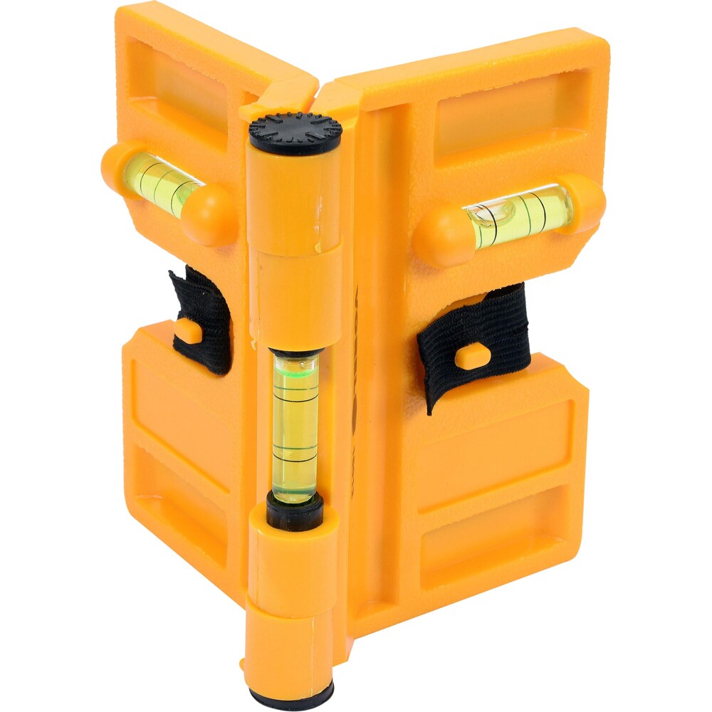 Nivela pentru colturi VOREL, cu 3 bule, magnetica 