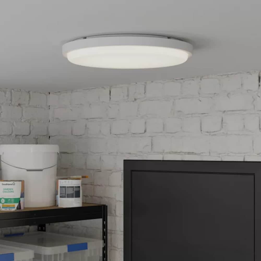 Aplica LED Almagro GOODHOME, 45 cm, 32W, 2400lm, IP44, 4000K, alb