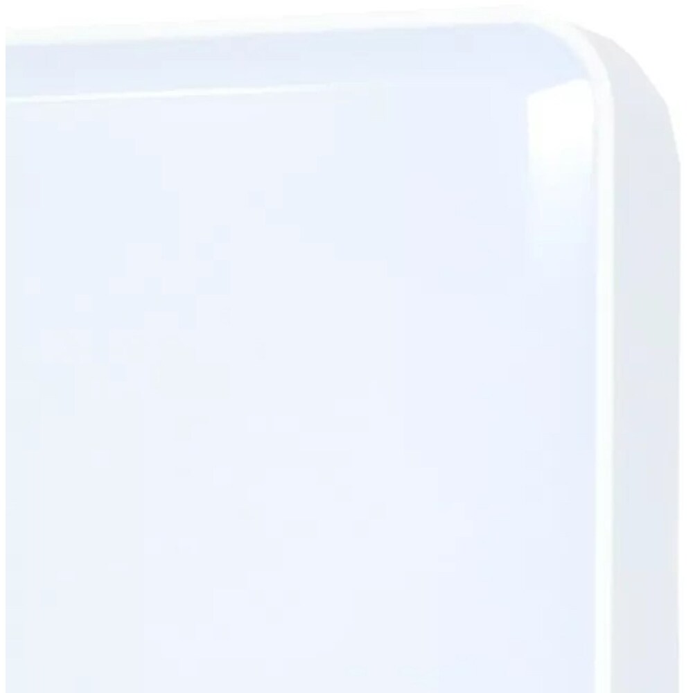 Lampa patrata Bulkhead GoodHome, LED integrat, 16 W, IP44, rezistenta la umiditate, alb