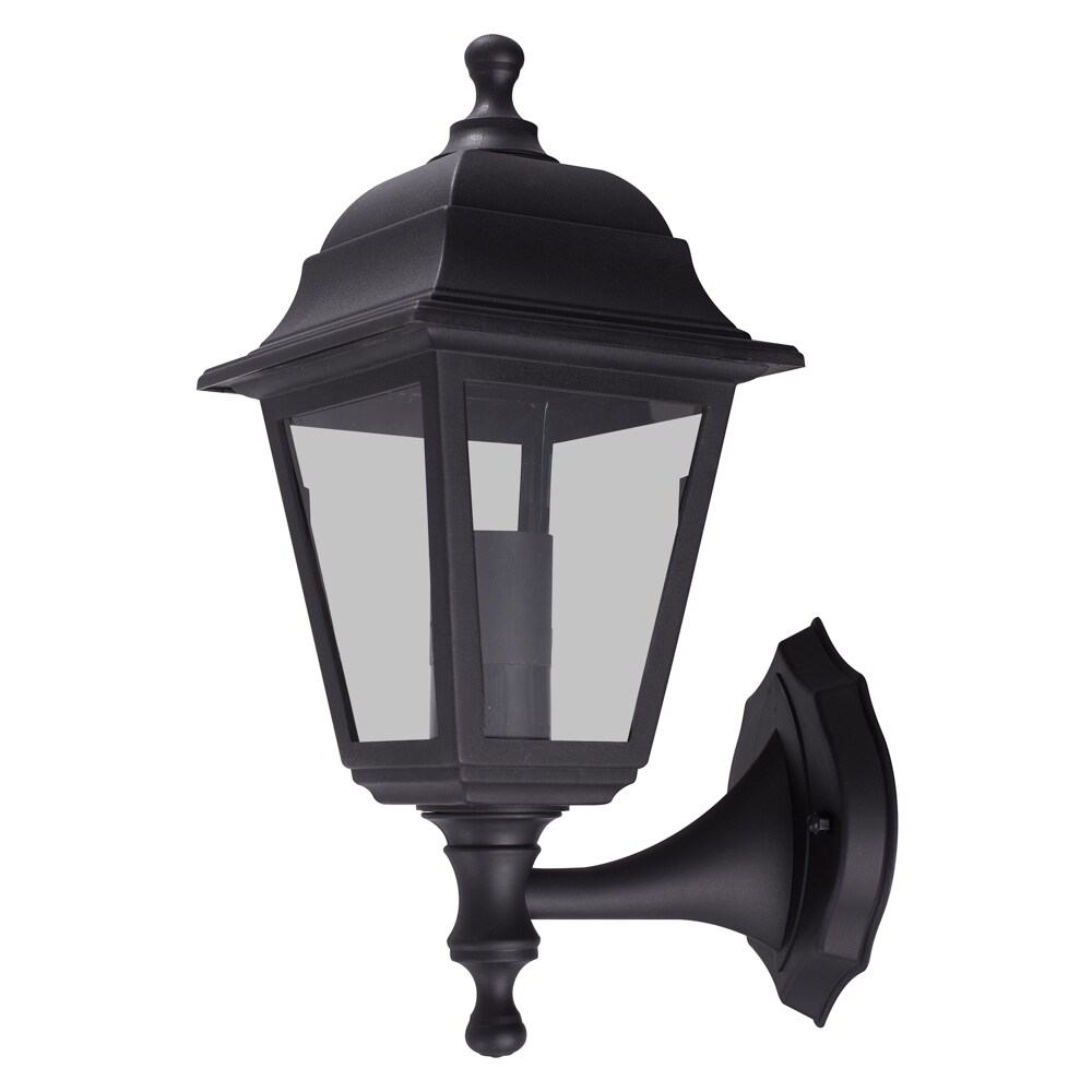 Lampa gradina ERSTE Faust, E27 60W, IP44, plastic si sticla, negru