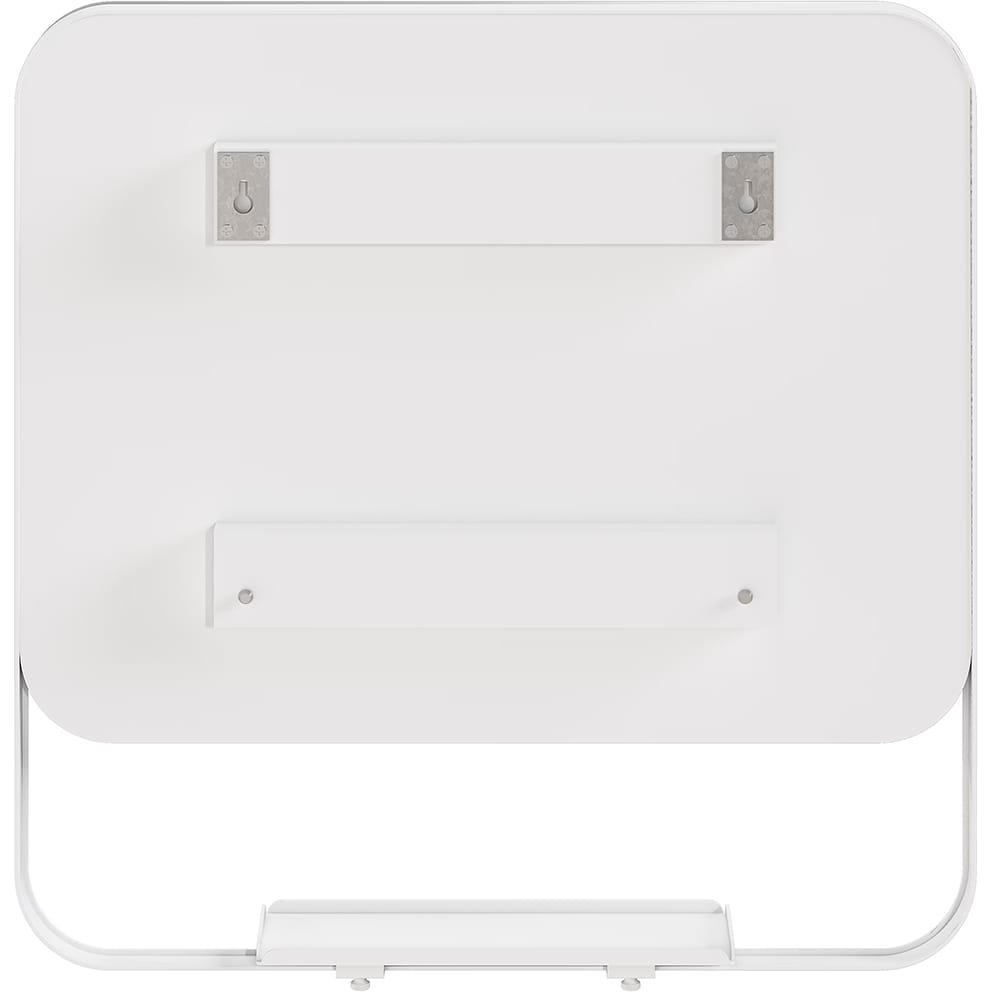 Oglinda baie GOODHOME Maza, 60.5 x 10 x 60.5 cm, alb