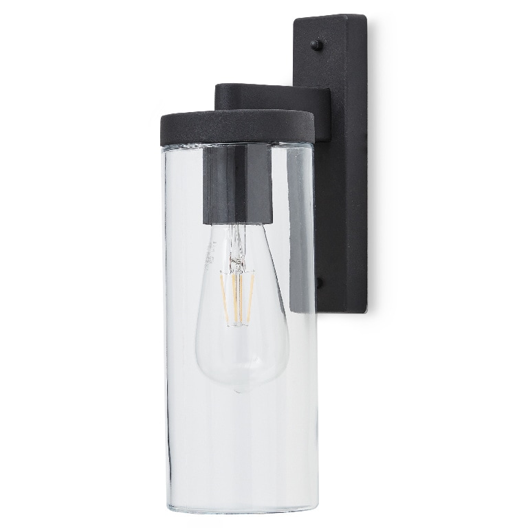 Aplica exterior GOODHOME Cantwell, E27, 60W, negru