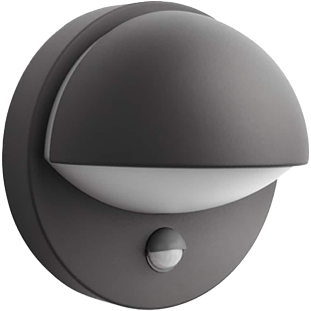 Aplica de exterior PHILIPS June, 12W, 741lm, IP44, gri antracit