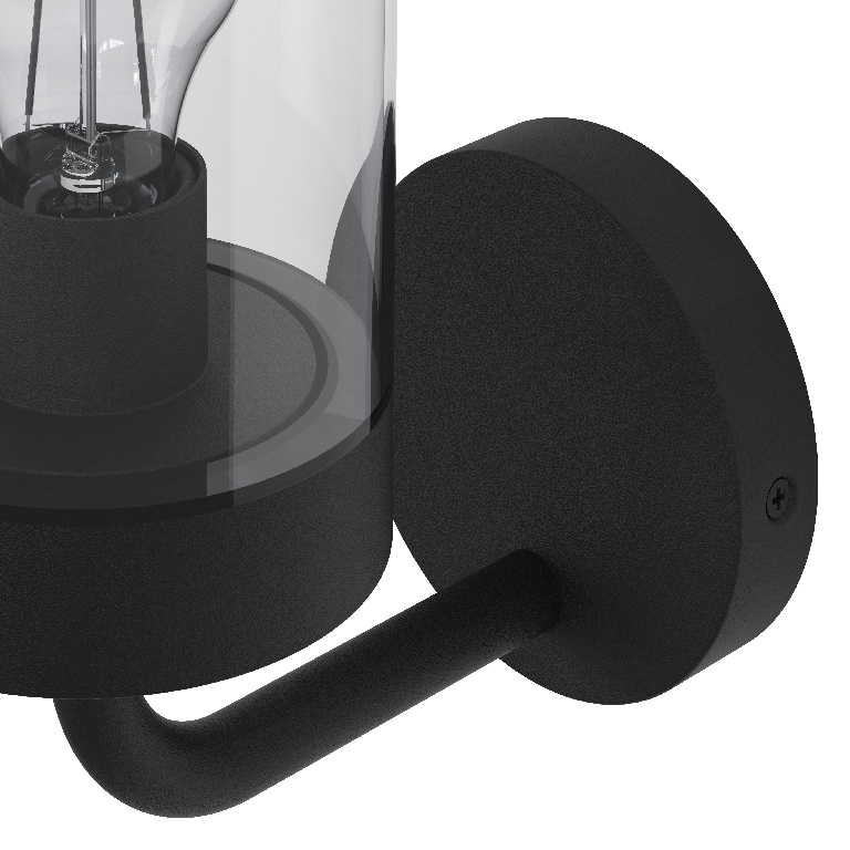 Lampa Led Perete Caprera E27 Negru