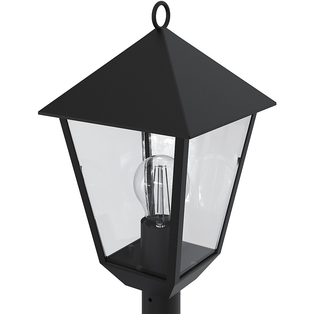 Stalp LED DOCKER, E27, 25W, negru