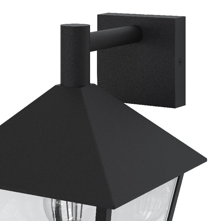 Lampa LED pentru exterior Docker GOODHOME, E27, 25W, IP44, tip downlight, negru