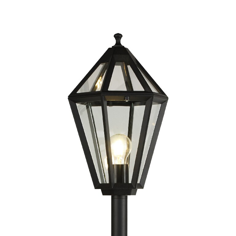 Stalp LED GOODHOME Radley, E27, 25W, negru