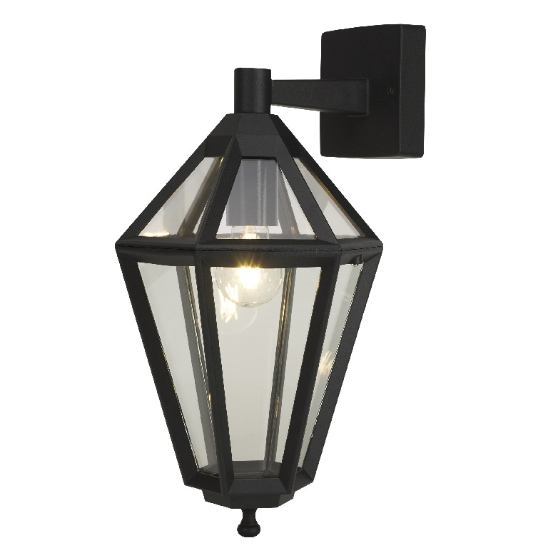 Lampa de exterior GOODHOME Radley, 25W, E27, IP44, negru