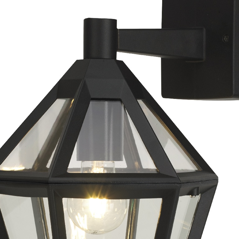 Lampa de exterior GOODHOME Radley, 25W, E27, IP44, negru