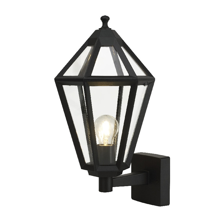 Lampa de exterior GOODHOME Radley, 25W, E27, IP44, negru