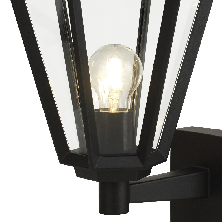 Lampa de exterior GOODHOME Radley, 25W, E27, IP44, negru