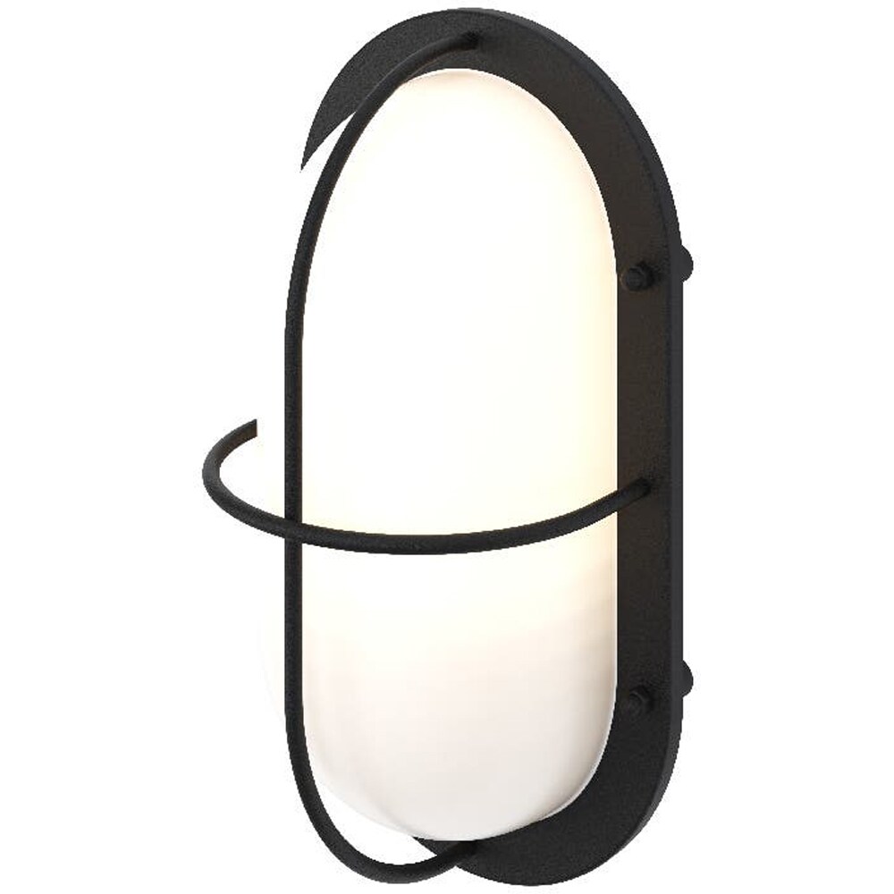 Aplica de exterior LED GOODHOME Vallen 101236457, E27, 12W, 1000lm, negru