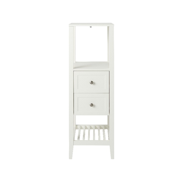 Dulap baie GOODHOME, 40.2 x 36 x 120 cm, alb