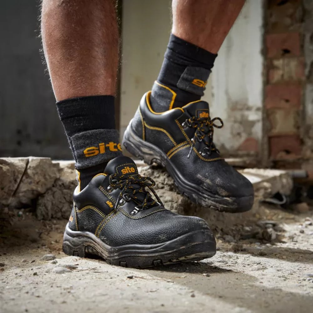 Pantofi de protectie Dacite Site, marimea 41, negru