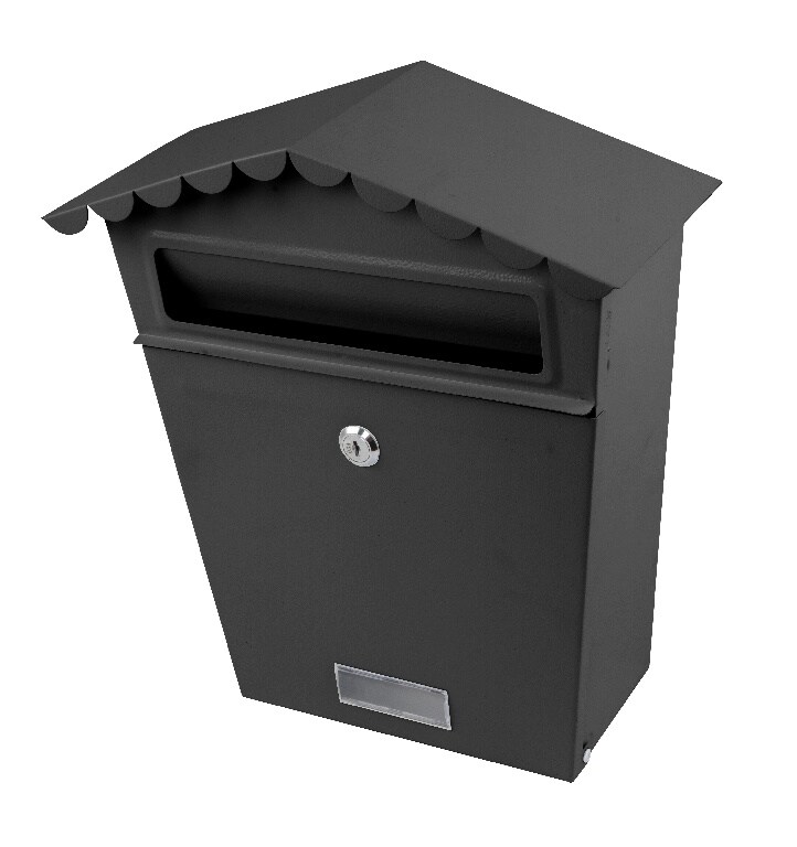 CUTIE POSTALA TIP CASUTA 36,5X33X13CM NEAGRA