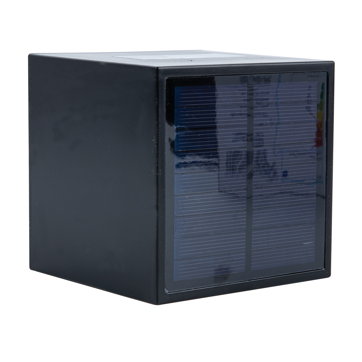 Lampa solara de exterior, LED, 0.08W, IP44, plastic, negru