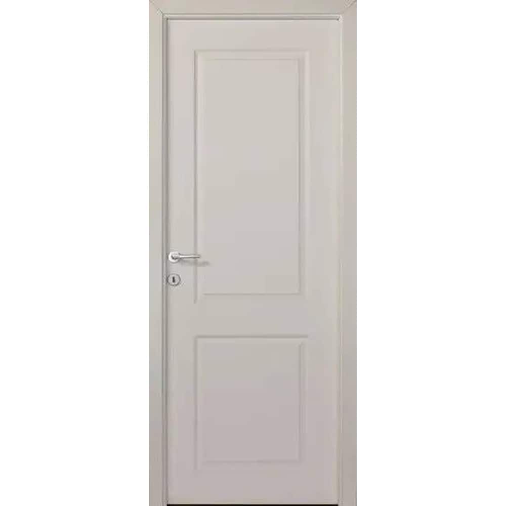 Usa interior Sara, fara geam, reversibila, MDF, 88 x 203 cm, alb
