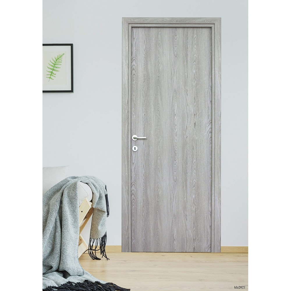 Usa interior Karpat, fara geam, reversibila, MDF, 78 x 203 cm, gri