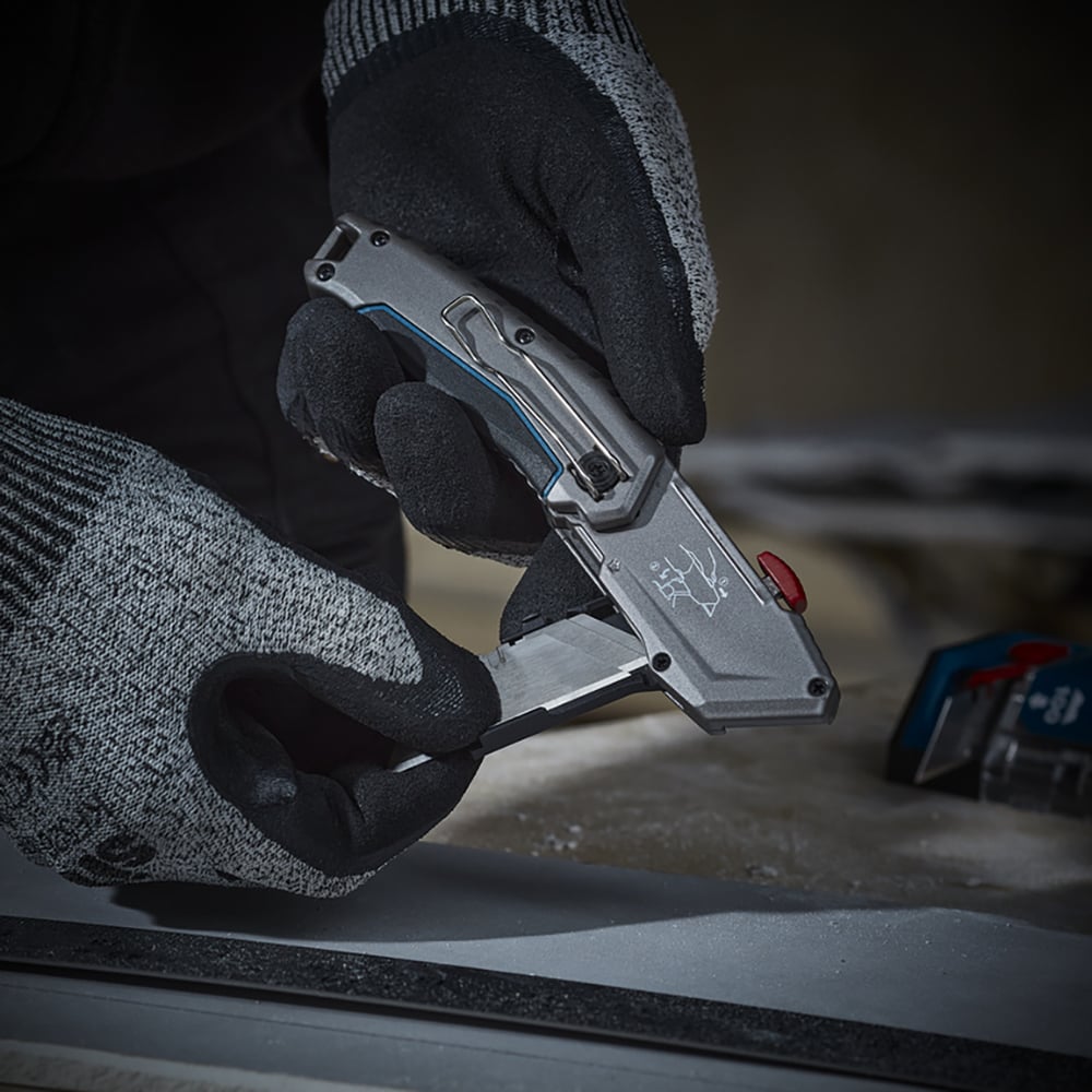 Cutter pliabil ERBAUER, 18.6 x 3.5cm