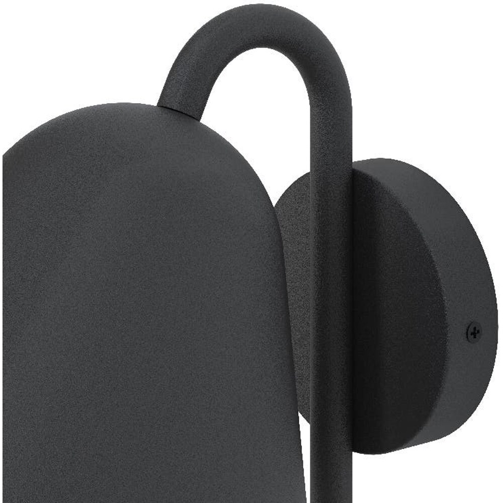 Aplica de exterior LED GOODHOME Denar 101240094, E27, 12W, 700lm, gri