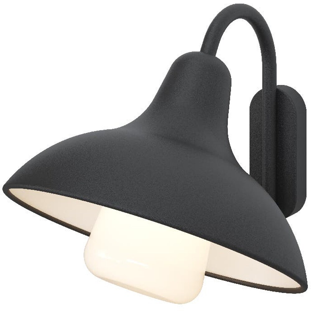 Aplica de exterior LED GOODHOME Fredie 101240096, E27, 12W, 700lm, gri