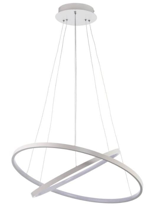 Lustra tip pendul, Alb, 36 W, 2 x Integrat  GoodHome Talberc