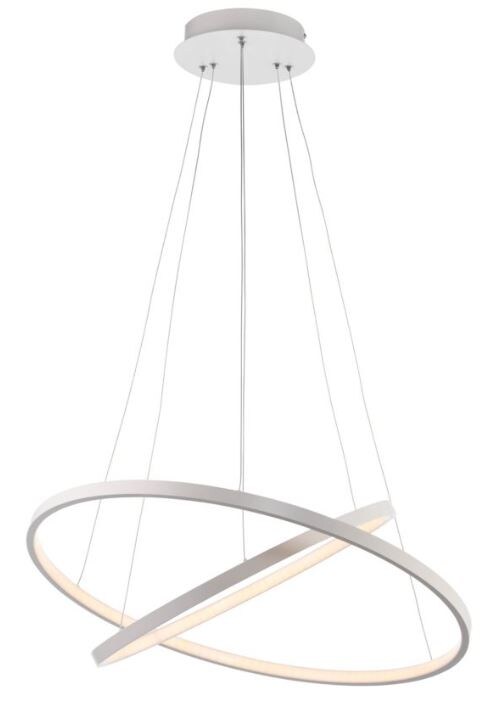 Lustra tip pendul, Alb, 36 W, 2 x Integrat  GoodHome Talberc