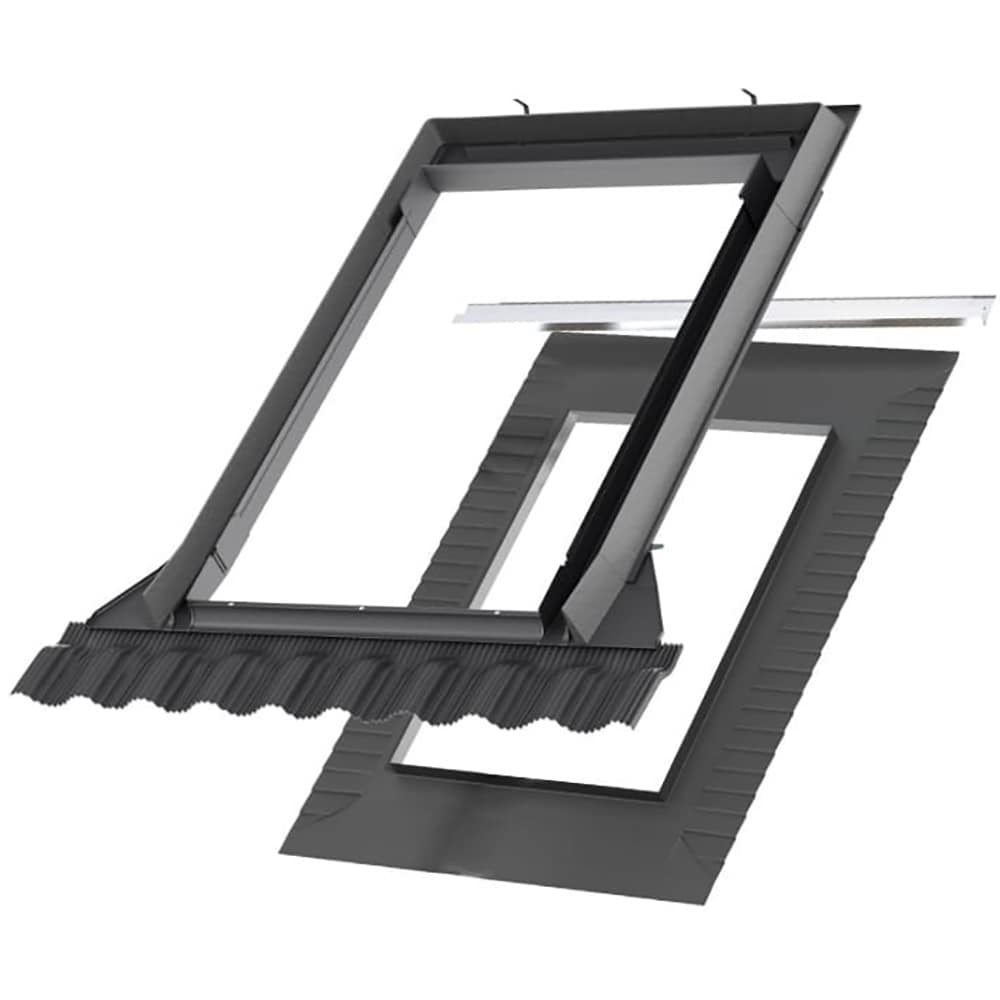 Rama etansare VELUX EDW 1000, 50 x 115 cm, gri antracit