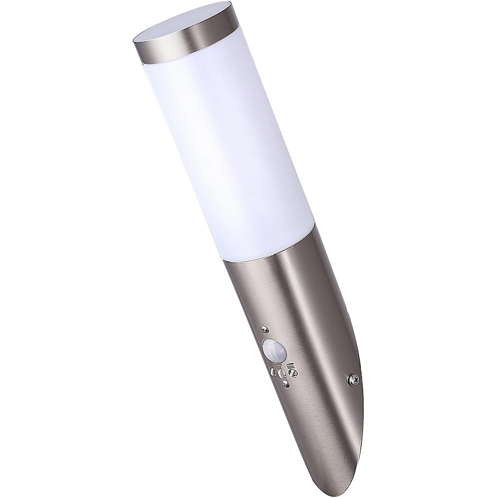 Aplica exterior HOLLIS, E27, 15W, argintiu