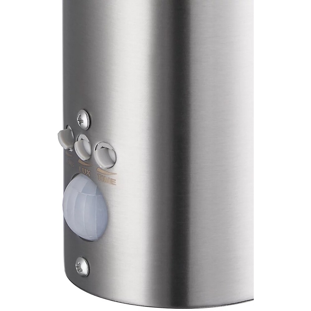 Aplica exterior HOLLIS, 15W, IP44, argintiu