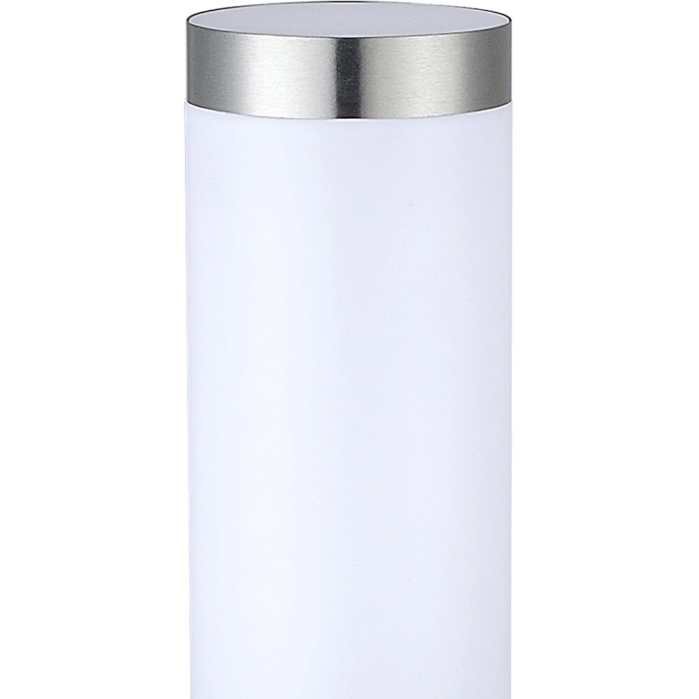 Lampa de exterior perete Hollis, E27, 15W, IP44, argintiu