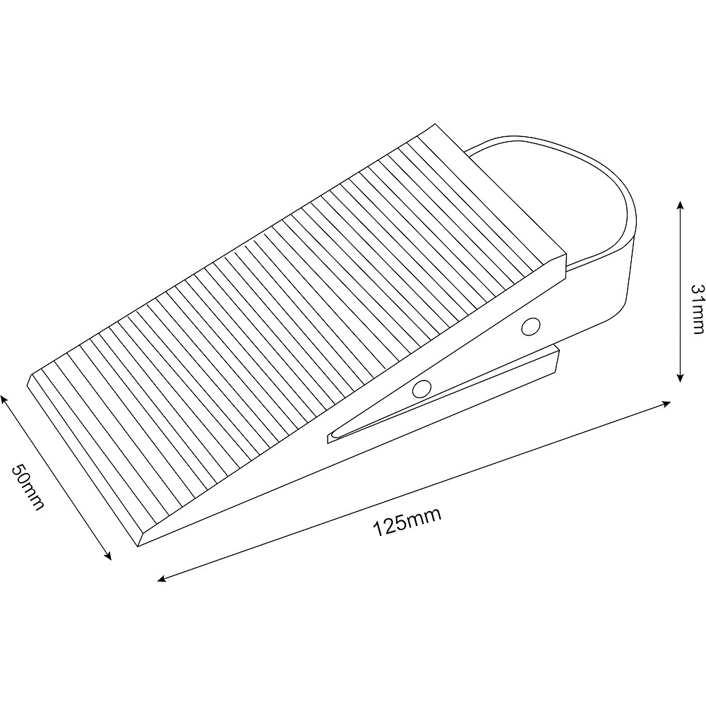 Opritor usa SMITH AND LOCKE, 5 x 12.5 x 3.1 cm, negru