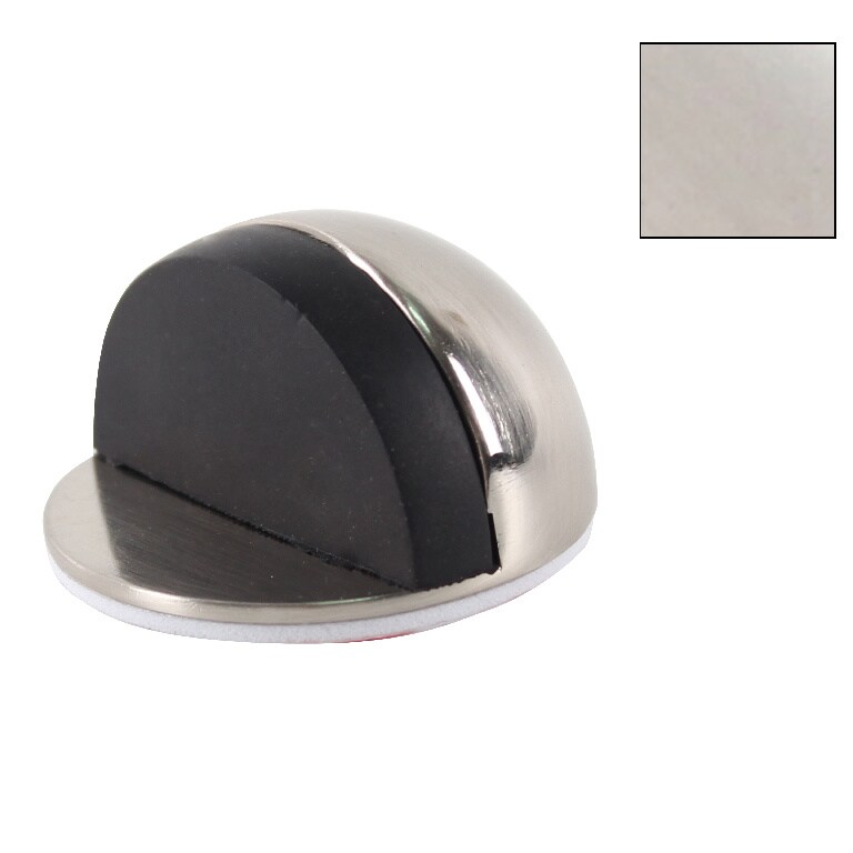 Opritor usa semirotund 4x2cm, nichel satinat