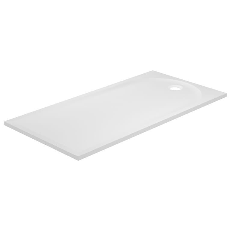 Cadita dus GOODHOME Cavally, 80 x 160 cm, alb